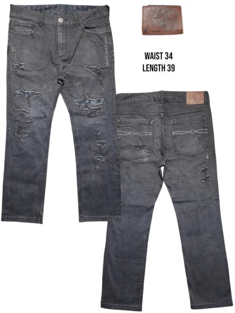 Other Designers Japanese Brand - Japanese MCD Trashed Distress Jeans