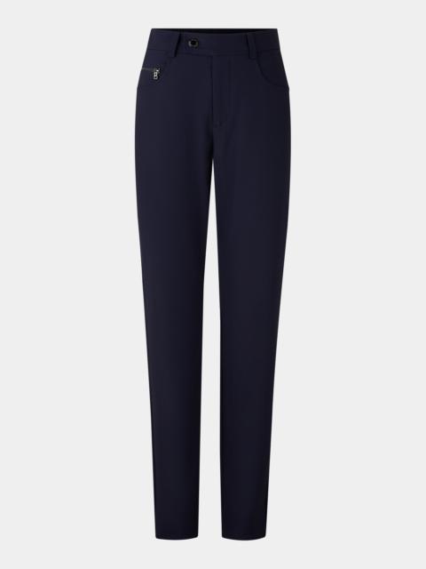 BOGNER Stretch pants Lindy in Navy blue