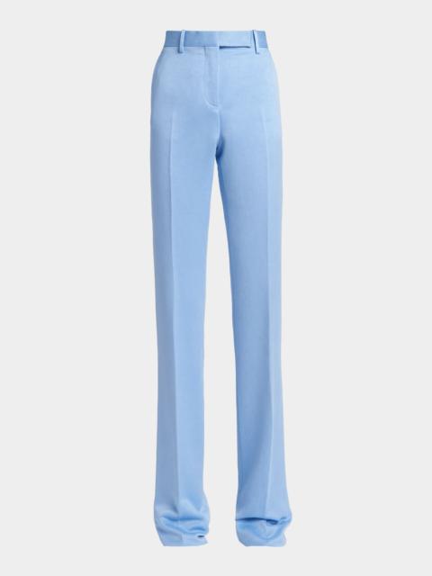 TOM FORD Cotton Velvet Straight-Leg Pants