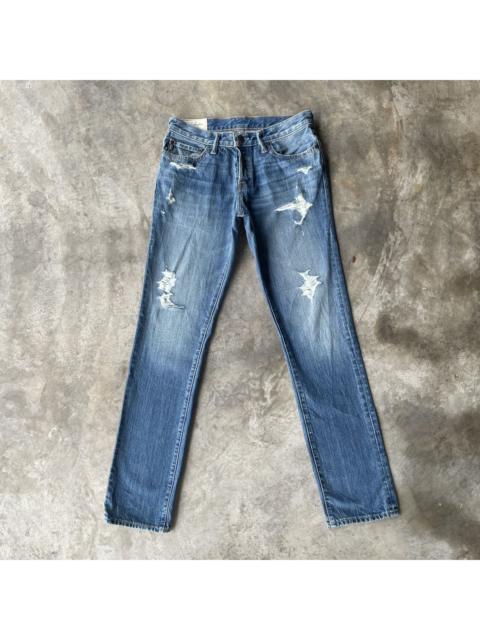 Other Designers Abercrombie & Fitch - Vintage Abercrombie&Fitch Distressed Denim Jeans Pants W30