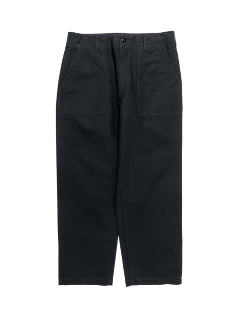 Engineered Garments Fatigue Pant Black Cotton Double Cloth