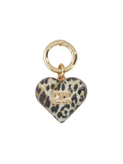GANNI Ganni Women Keychain Heart
