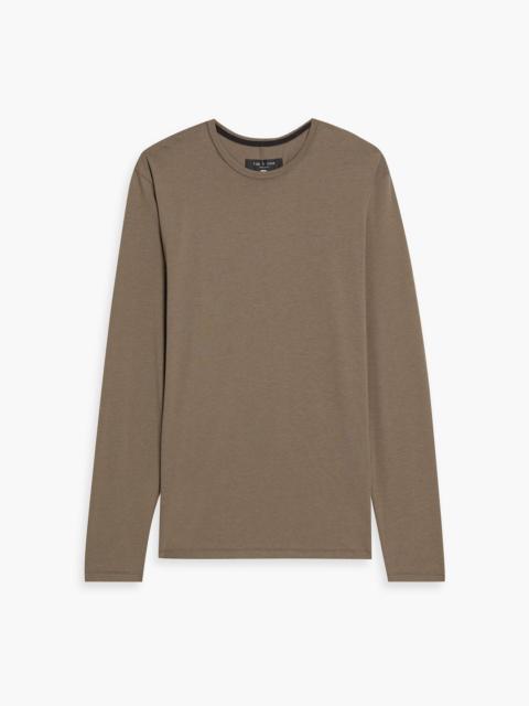 rag & bone Cotton and Lyocell-blend jersey T-shirt