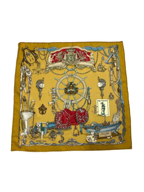Hermès HERMES MUSEE BY LEDOUX SILK HANDKERCHIEF