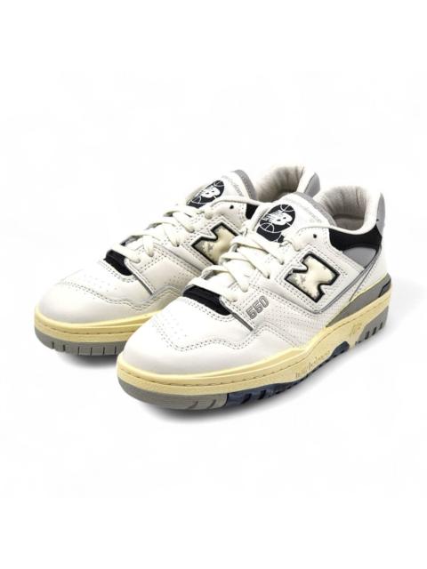 New Balance 550 BB550VGB White Grey Retro Shoes Sneakers 5M 6.5W NWB