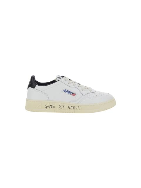 AUTRY Medalist Low Man Ml02 Match/leather White/black