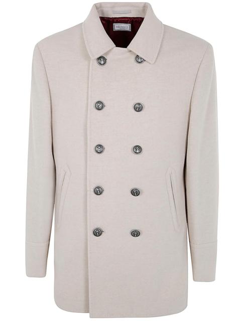Brunello Cucinelli Men Double Brasted Coat