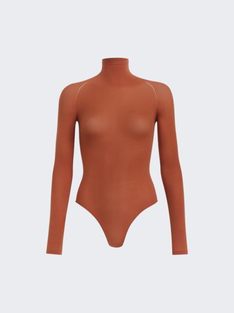 Alaïa String Bodysuit Cannelle