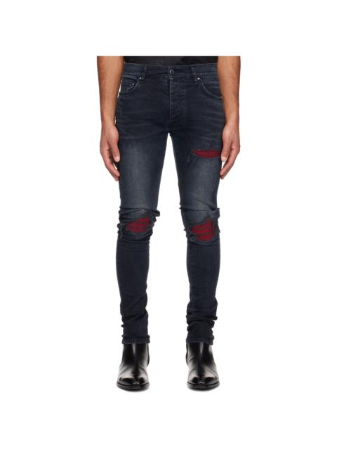 AMIRI Indigo Ultrasuede MX1 Jeans