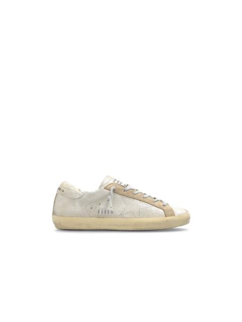 Golden Goose GOLDEN GOOSE Super-Star Women's White/Beige Suede Sneakers N