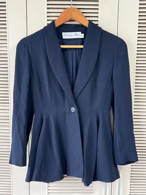 Dior Christian Dior Women's Suit Jacket Navy Blue