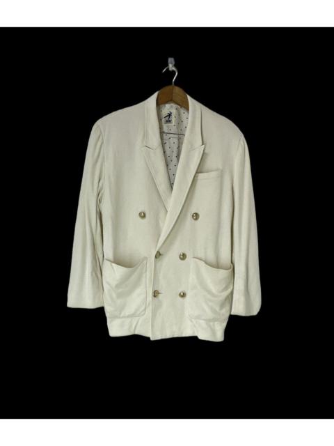 Other Designers Issey Miyake Hai Sporting Gear Double Breasted Jacket Design