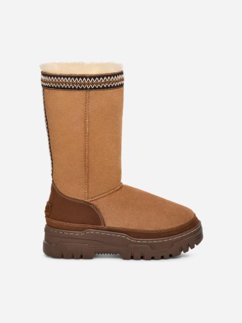 UGG ® Women's Classic Tall TrailGazer Sheepskin Classic Boots in Chestnut