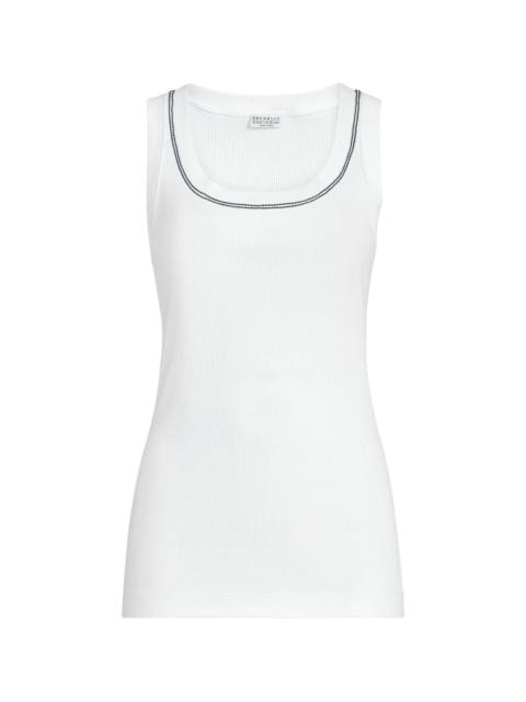 Brunello Cucinelli Cotton tank top