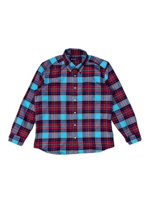 Other Designers Kangol Color Check Button Ups Flannel