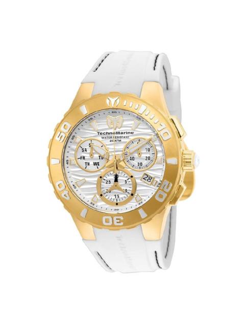 Other Designers Technomarine Cruise Chronograph Quartz White Dial Men's Watch TM-115077