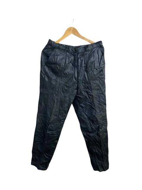 Other Designers Vintage Leather Trousers Pants