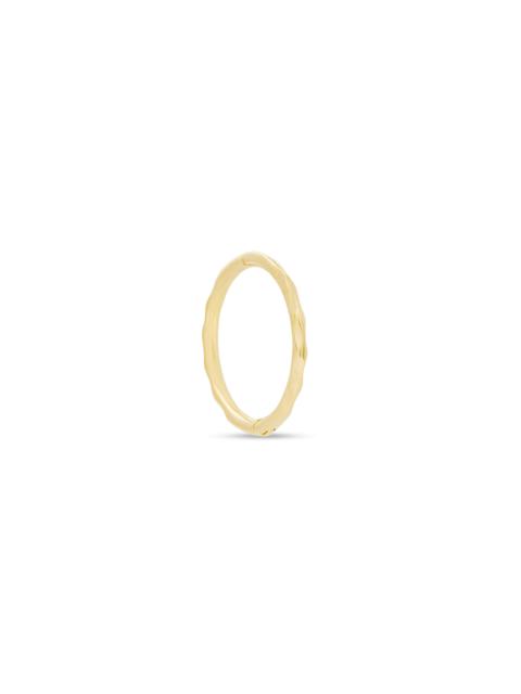 STONE AND STRAND Mini Wavy Clicker Ring