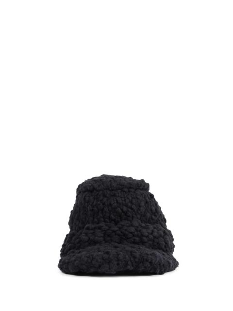 Yohji Yamamoto Hand-woven Slabs/w D'goal Knit Cap