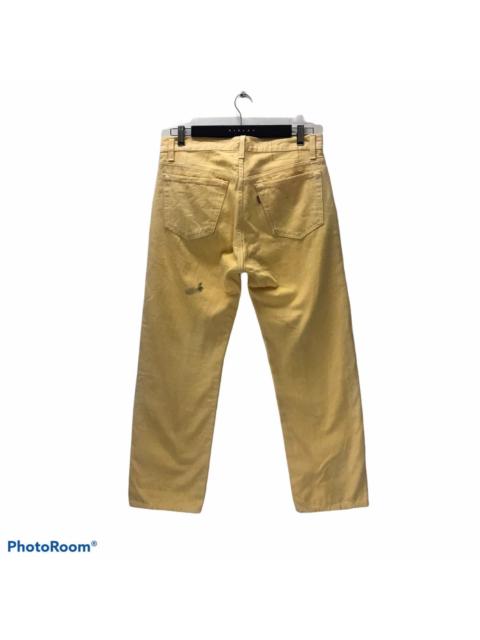Levi's Vintage 90s Levis 501 Yellow Dye Jeand