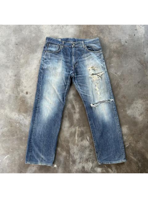 Other Designers Vintage Edwin 503 Distressed Jean Faded Denim Pant W38