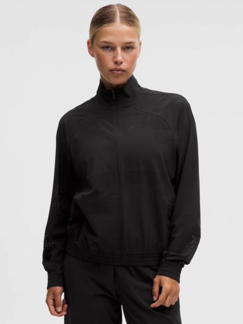 lululemon Adapted State Track Jacket *Perforated Stripe