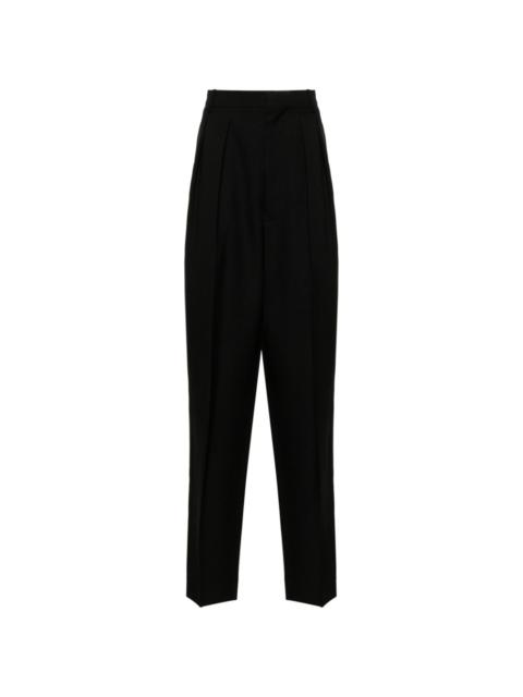 RANDOM IDENTITIES pleated tailored trousers