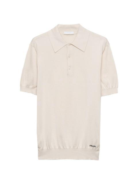 Prada Prada Neutrals Polo Shirts Men