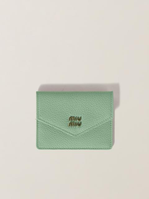 Leather card holder