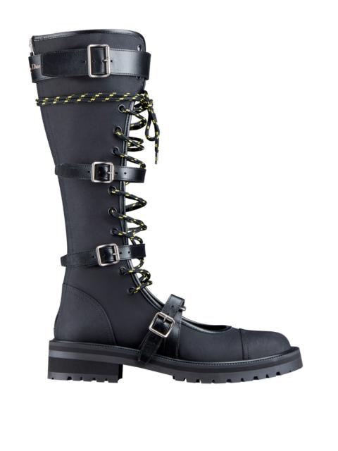 Dioranger Boots in Black Technical Fabric