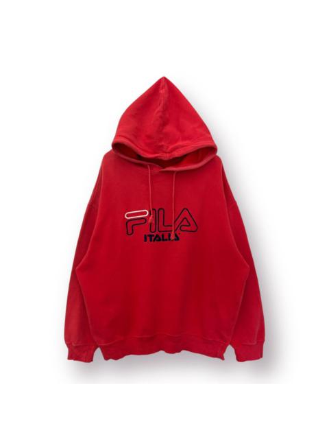 Other Designers Vintage - 🔥 Fila Big logo Streetwear Sweat hoodie - L