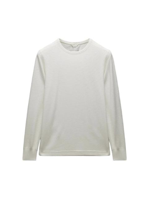 Reigning Champ Lightweight Waffle Standard Fit Long Sleeve - Championship White