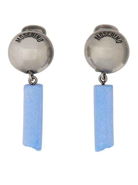 Moschino Moschino Women Logo Earrings