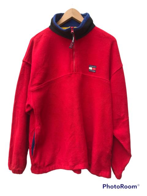 Other Designers Vintage - Vintage 90s Tommy Hilfiger Pullover Quarter Zip Fleece