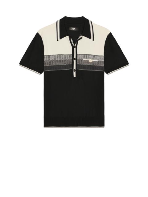 AMIRI MA Striped Polo