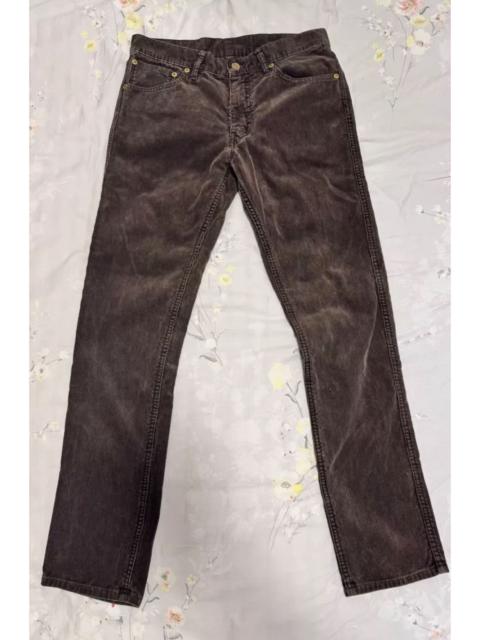 visvim visvim 12aw Fluxus 04 N.D Slub Mud-dyed Corduroy Casual jeans