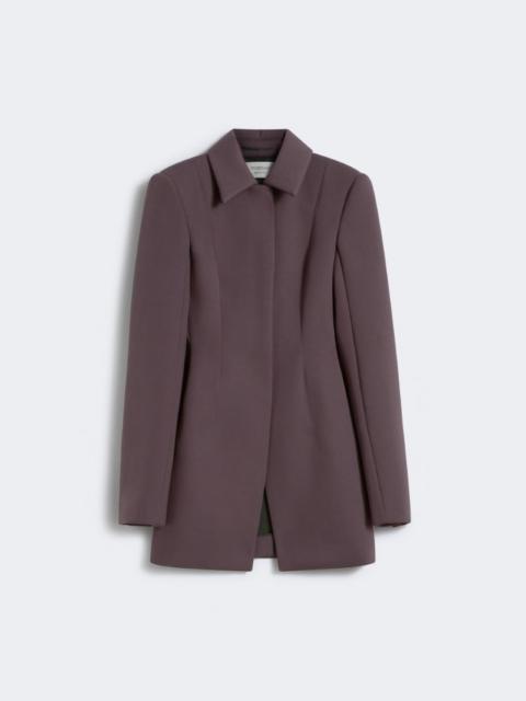 Sportmax Fitted wool jacket - RUNWAY - COFFEE