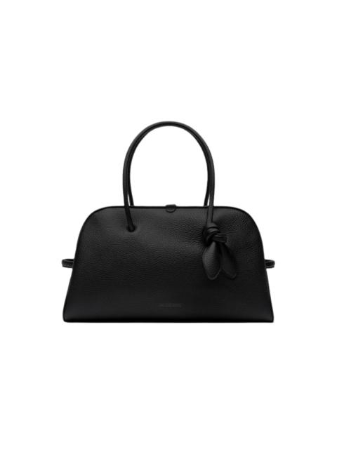 JACQUEMUS SOFT BOWLING BAG (BLACK)