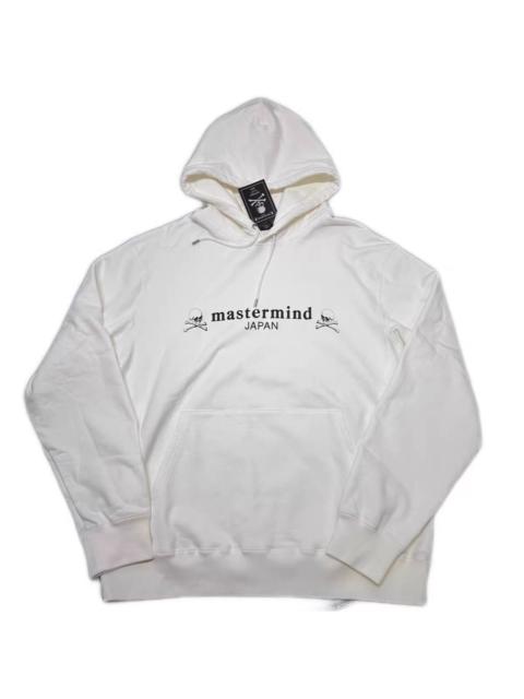 MASTERMIND WORLD Mastermind World Flash Logo Hooded Sweatshirt White