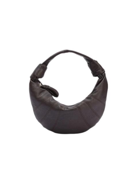 Lemaire MINI FORTUNE CROISSANT BAG (DARK CHOCOLATE)