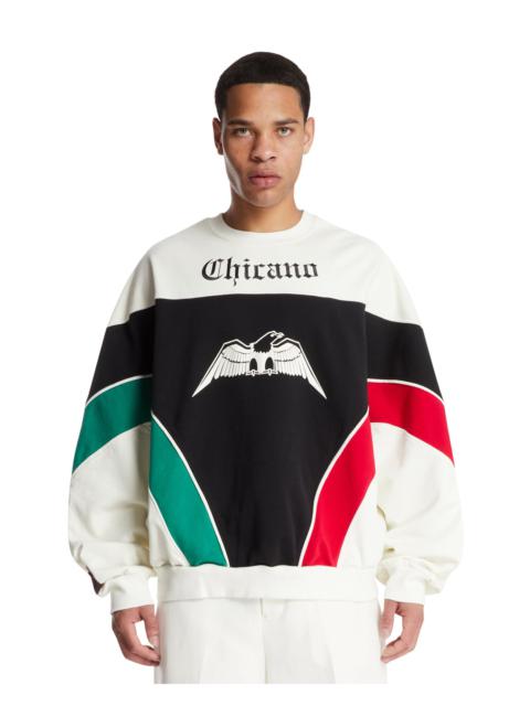 adidas Originals Adidas Originals x Willy Chavarria White Chavarria Chicano Sweatshirt