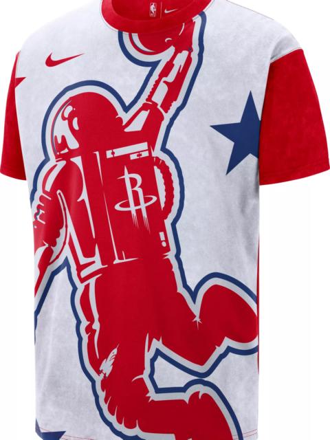 Nike Nike Adult 2025-26 City Edition Houston Rockets Big Logo M90 T-Shirt