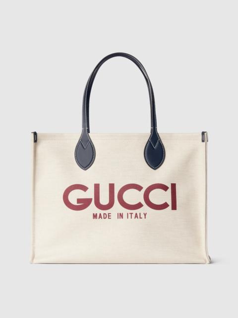 GUCCI Medium tote bag with Gucci print
