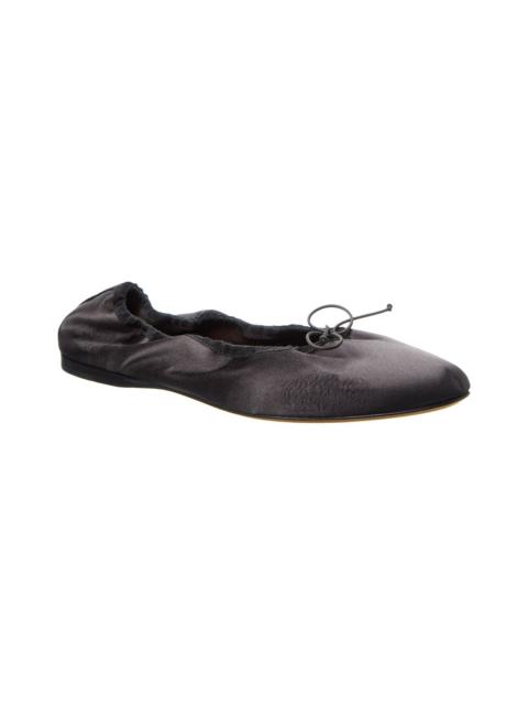 The Row The Row Awar Silk Ballet Flat