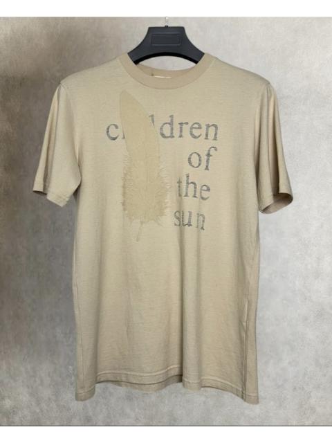 Archival Clothing - Ss 1999 Yuji yamada ‘Children of The Sun’ reversible tee