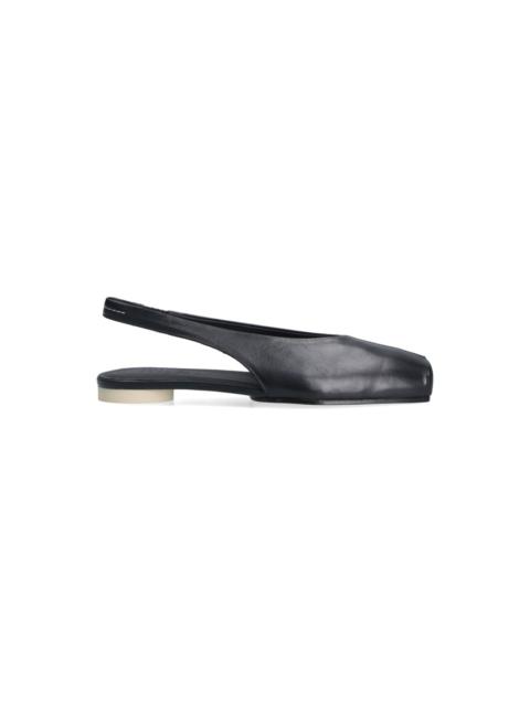 MM6 Maison Margiela Slingback Ballet Flats