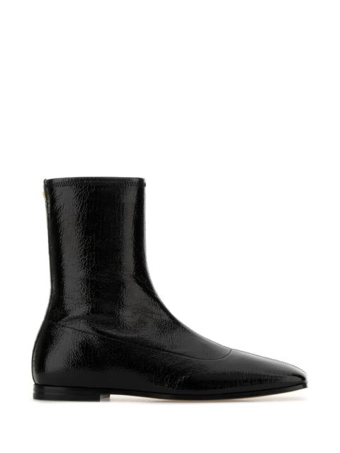 Valentino Black leather VLogo Signature boots
