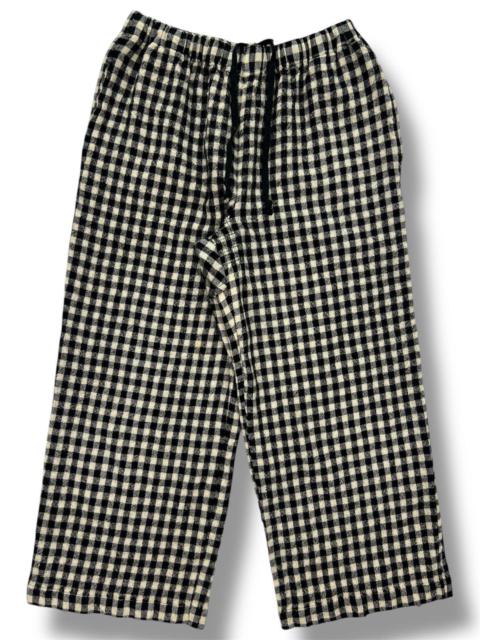 Robe de Chambre Comme des Garcons Plaid Cropped Pant