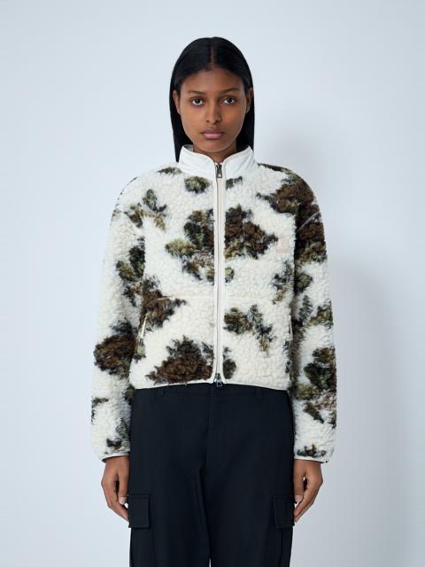 Moncler Textured Zip-Up Jacket