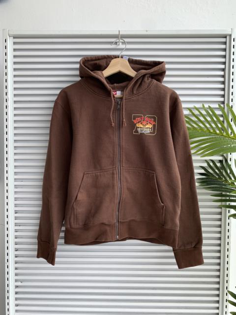 Other Designers Japanese Brand - Roxy Surf University Ocean Dept Brown Pullover Hoodie Travis
